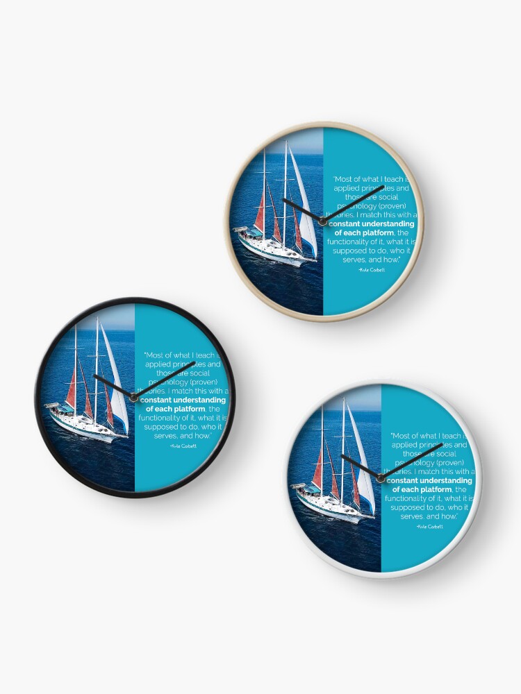 Thumbnail 3 of 4, Clock, Understand the Plan designed and sold by SanDiegoSailing.