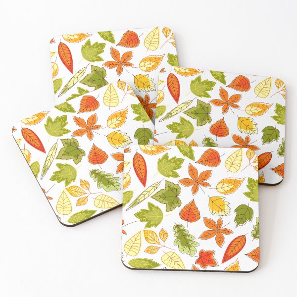 Item preview, Autumn Leaves Pattern - Multi Floral Background - Fall leaves Pattern designed and sold by Xoox Art.
