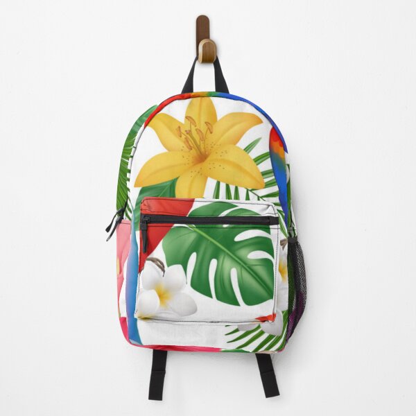 Item preview, Colorful parrot among flowers and roses designed and sold by GLORY-LIFE.