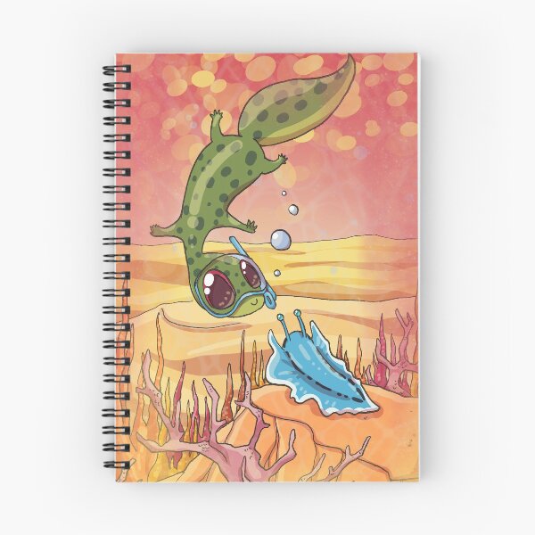 Item preview, Gecko Snorkeling in Coral Reef designed and sold by Cuterefaction.