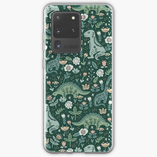 Aperçu de l'œuvre Dinosaure Floral Folklorique créée et vendue par latheandquill.