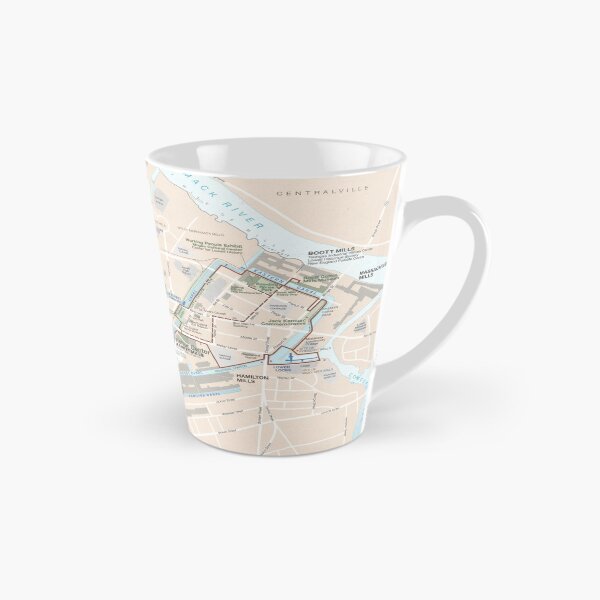 Item preview, Lowell National Historical Park Map (1999) Massachusetts Historic City Atlas designed and sold by BravuraMedia.