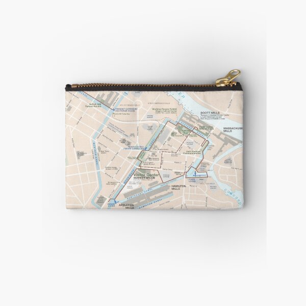 Item preview, Lowell National Historical Park Map (1999) Massachusetts Historic City Atlas designed and sold by BravuraMedia.