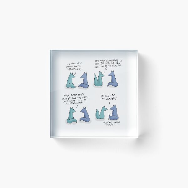 Item preview, Cute Aggression designed and sold by Foxes-in-Love.