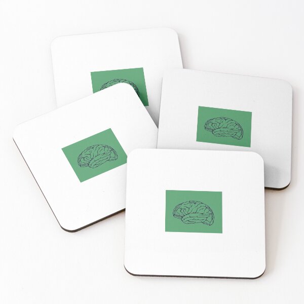 Item preview, Forest Green Brain designed and sold by NeuroNotes.