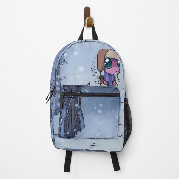 Item preview, Gecko Explores Snowy Forest designed and sold by Cuterefaction.