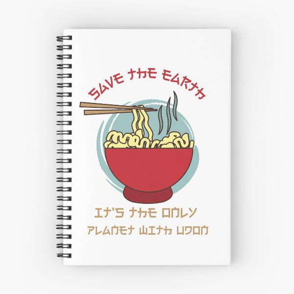 Item preview, Save the Earth it's the only planet with Udon for Udon lovers designed and sold by Happy-PrintZ.