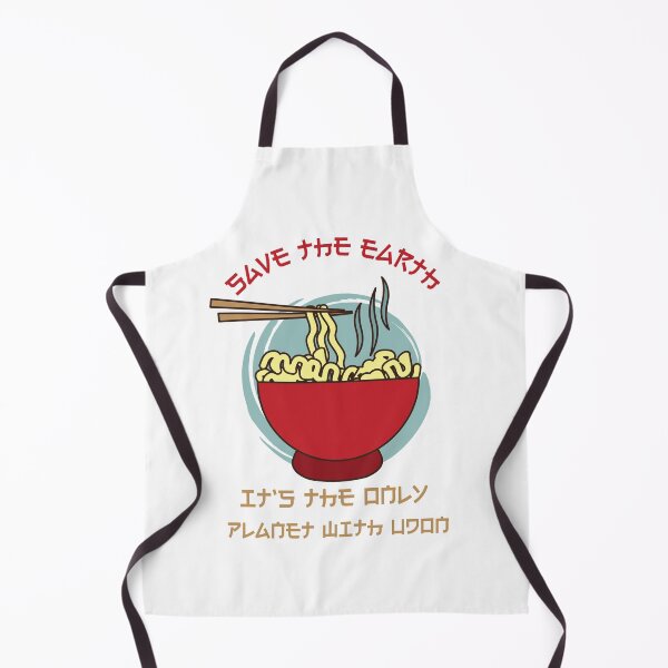 Item preview, Save the Earth it's the only planet with Udon for Udon lovers designed and sold by Happy-PrintZ.