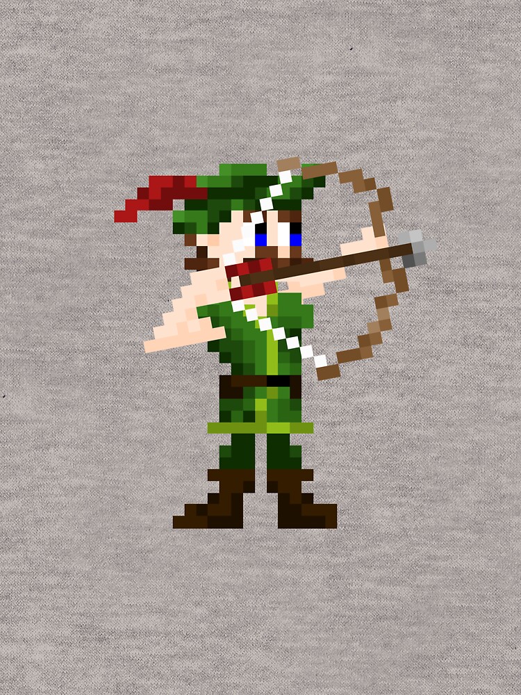 Thumbnail 5 of 5, Lightweight Hoodie, Shooty Arrow Man designed and sold by dapperoctopus.