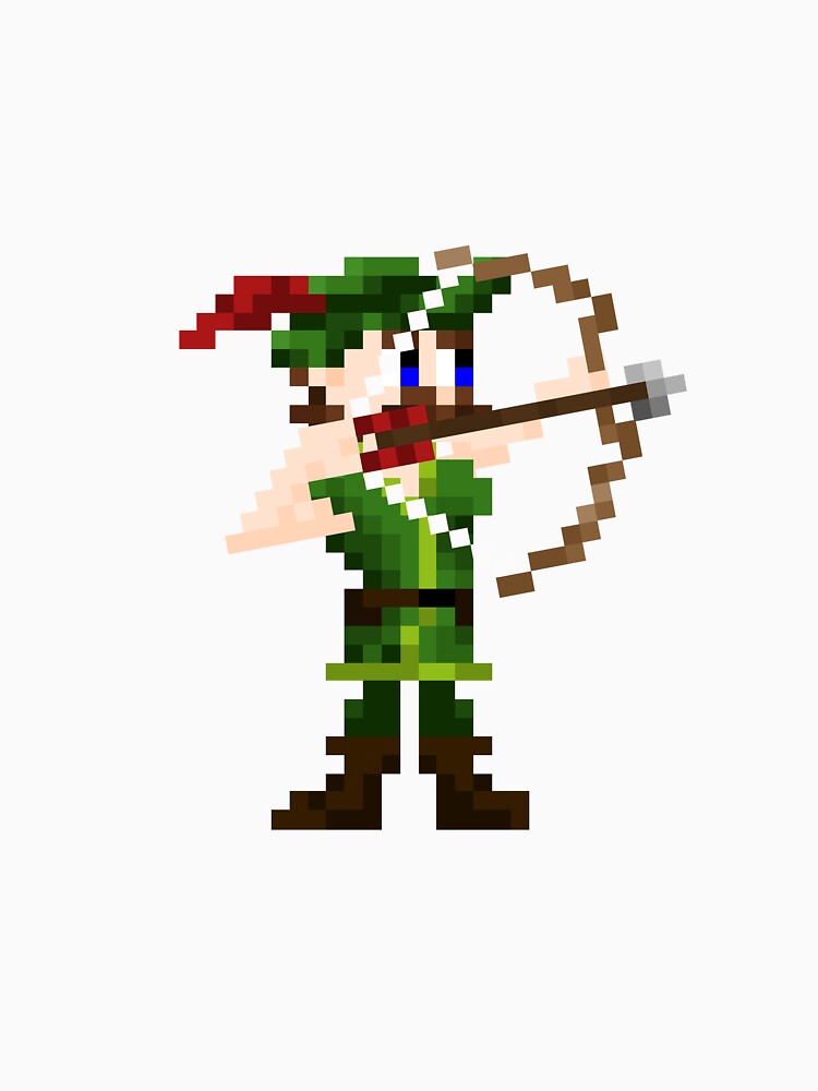Thumbnail 3 of 3, Baseball ¾ Sleeve T-Shirt, Shooty Arrow Man designed and sold by dapperoctopus.