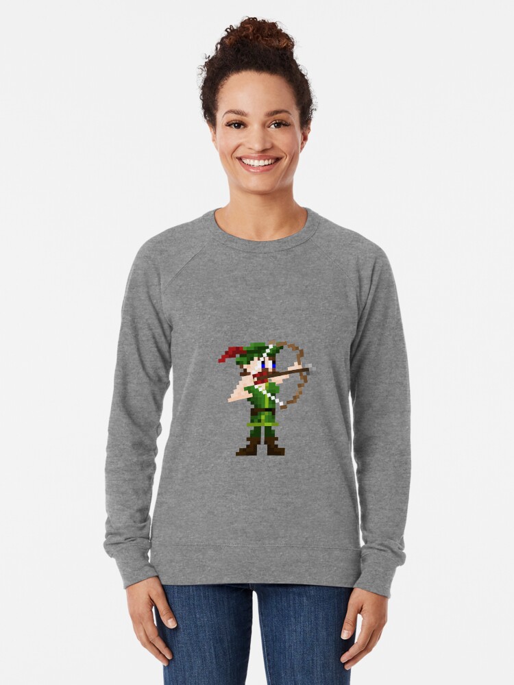 Thumbnail 2 of 5, Lightweight Sweatshirt, Shooty Arrow Man designed and sold by dapperoctopus.