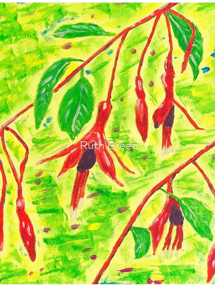 Thumbnail 4 of 4, iPhone Case, Fuchsias glory designed and sold by RuthBreen1.