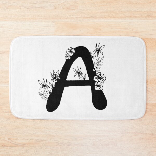 Item preview, Botanical initial A designed and sold by hvasilevshop.