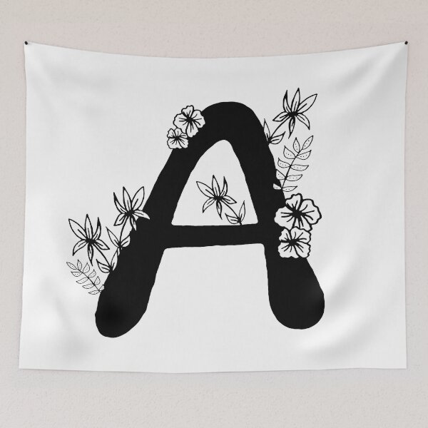Item preview, Botanical initial A designed and sold by hvasilevshop.