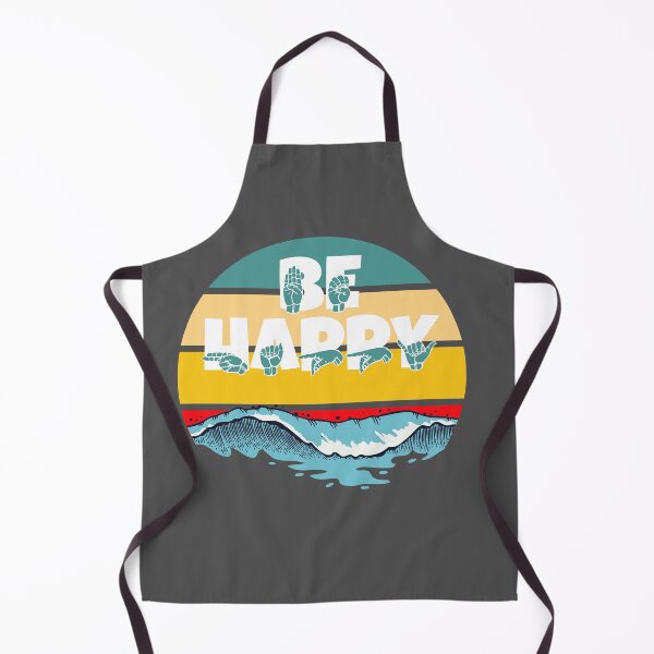 Item preview, Be Happy - ASL Sign Language Design designed and sold by Hunter-Designs.