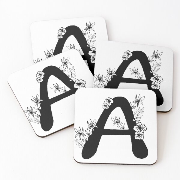 Item preview, Botanical initial A designed and sold by hvasilevshop.