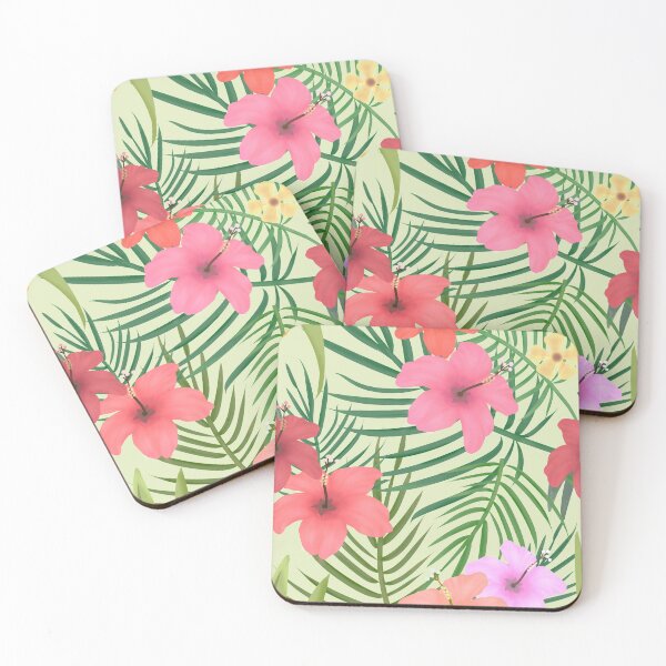 Item preview, Tropical Plants Seamless Floral Wallpaper - Pattern designed and sold by ViewerEqualsPhoton.