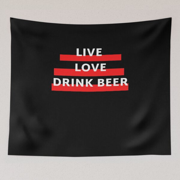 Item preview, Live Love Drink Beer designed and sold by Marcela872020.