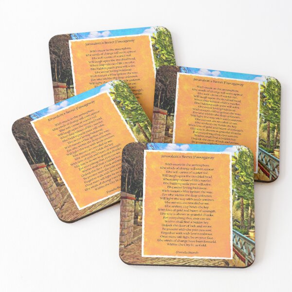 Item preview, Jerusalem's Secret Passageway Poem designed and sold by Pamela Storch.