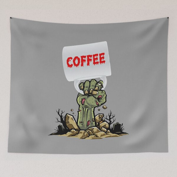 Item preview, Zombies Crave Coffee designed and sold by Mrspink16.