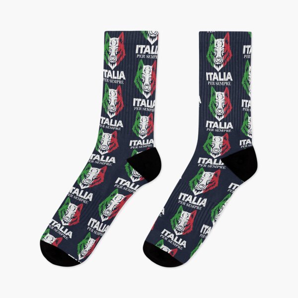 Aperçu de l'œuvre Italia Per Semper Wolf Football Calcio Italy Forever créée et vendue par justjonboy.
