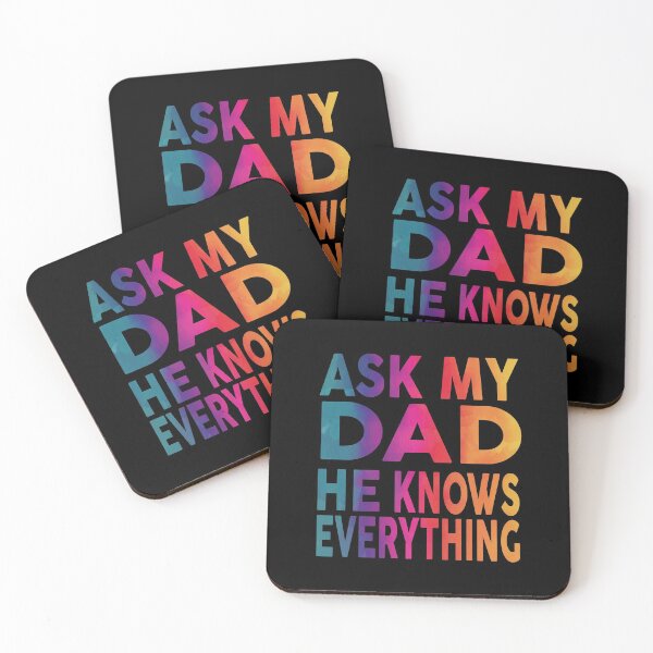 Item preview, Ask My Dad He Knows Everything Funny designed and sold by YAHIA-14.