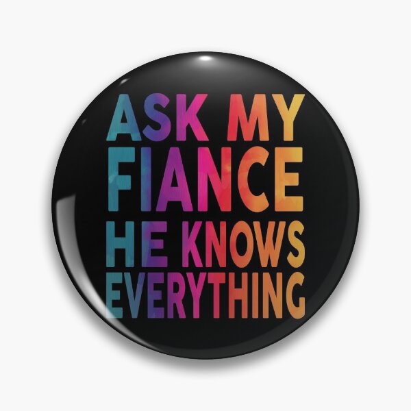 Item preview, Ask My Finance He Knows Everything Funny designed and sold by YAHIA-14.