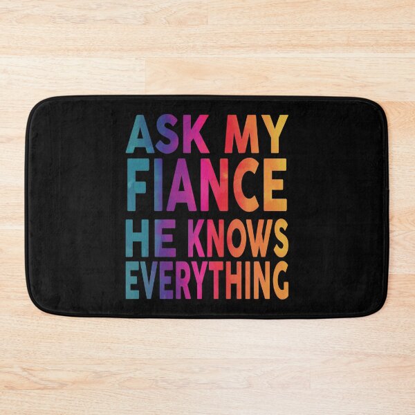 Item preview, Ask My Finance He Knows Everything Funny designed and sold by YAHIA-14.