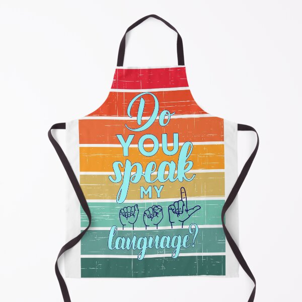 Item preview, Do You Speak My Language? - ASL Sign Language Design  designed and sold by Hunter-Designs.