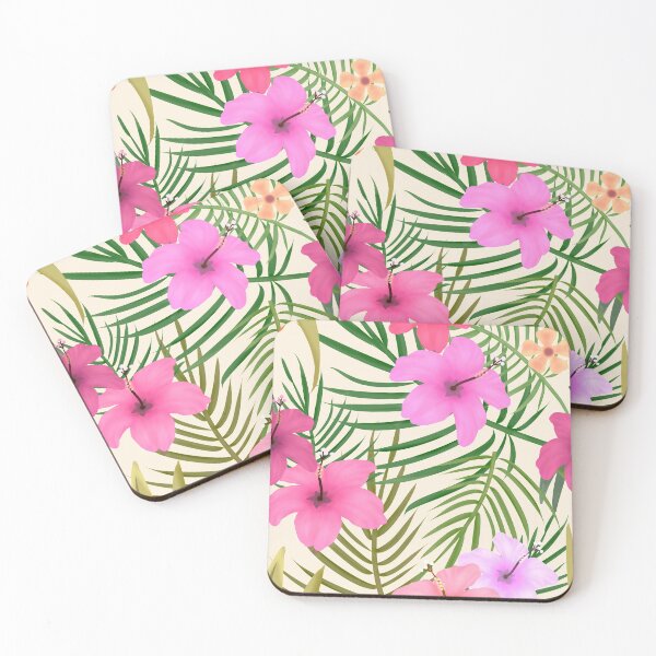 Item preview, Tropical Plants Seamless Floral Wallpaper - Pattern designed and sold by ViewerEqualsPhoton.