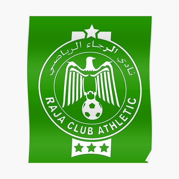 Raja Club Athletic Posters Redbubble