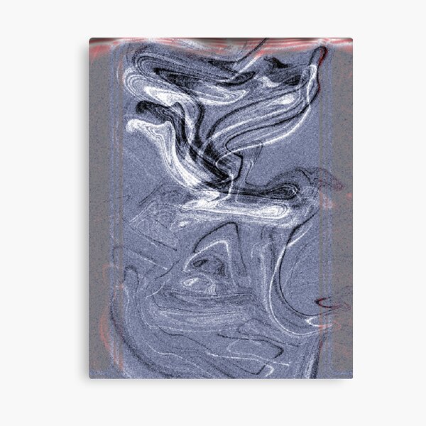 Abstract Smoke Canvas Print
