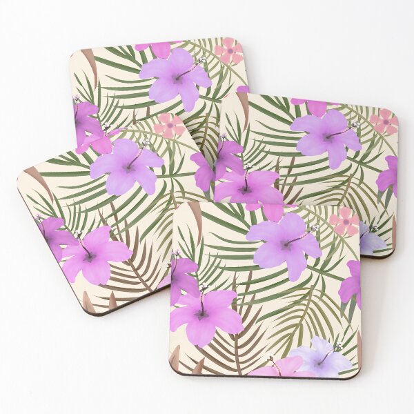 Item preview, Tropical Plants Seamless Floral Wallpaper - Pattern designed and sold by ViewerEqualsPhoton.
