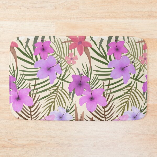 Item preview, Tropical Plants Seamless Floral Wallpaper - Pattern designed and sold by ViewerEqualsPhoton.