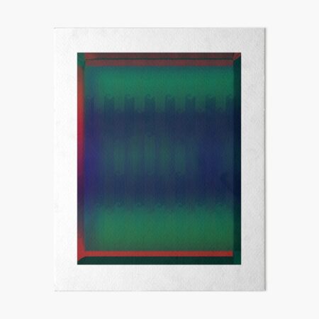 Abstract Wave Art Board Print