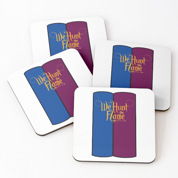 Item preview, We Hunt The Flame Bookstack designed and sold by doodlesbyCara.