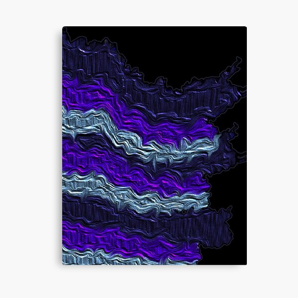 Abstract Ripple Canvas Print