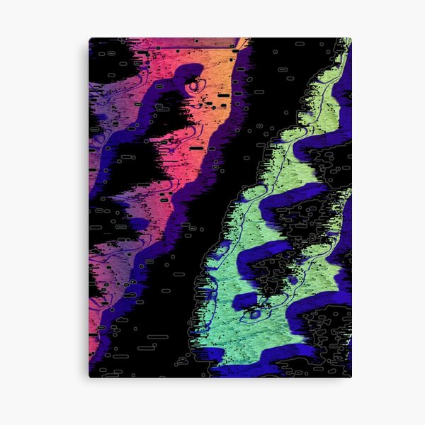 Abstract wave Canvas Print