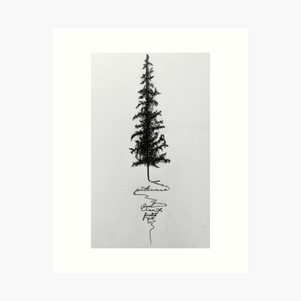 Item preview, God isn't finished - pen & ink designed and sold by Chloehoofman.