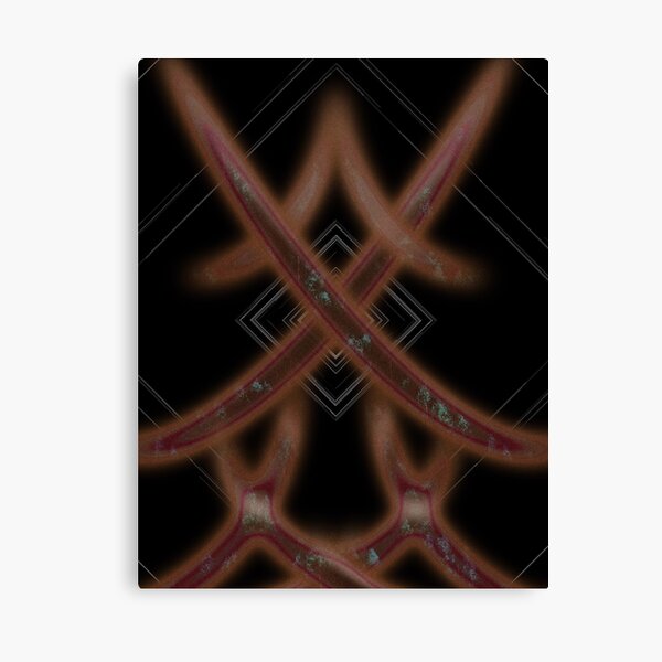 Abstract Blade Canvas Print