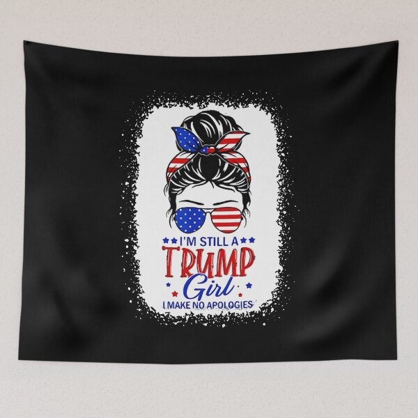 Item preview, Womens I'm Still A Trump Girl I Make No Apologies designed and sold by Ahmadeshop.