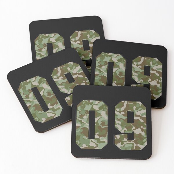 Item preview, Army Camouflage Number Nine Soldiers Lucky Number 9 designed and sold by Urosek.