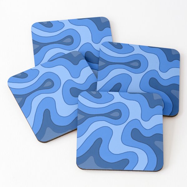 Item preview, blue wavy design designed and sold by jordanxmitchell.
