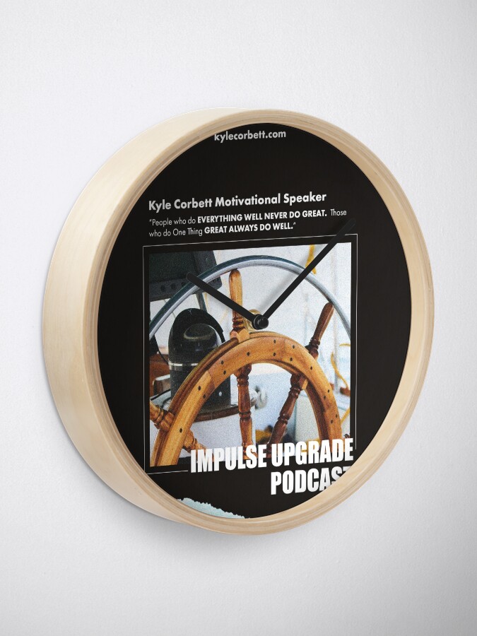 Thumbnail 1 of 4, Clock, Great Always Do Well designed and sold by SanDiegoSailing.
