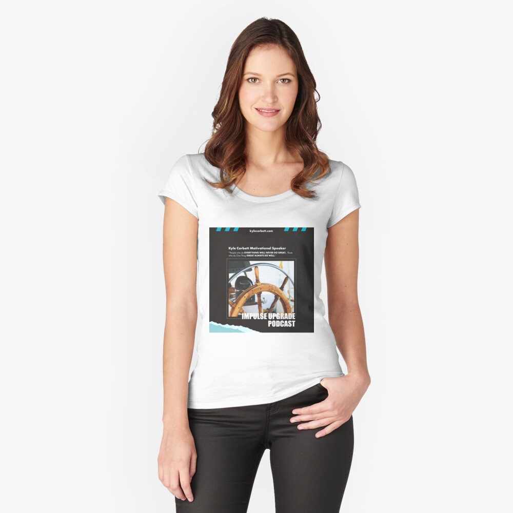 Item preview, Fitted Scoop T-Shirt designed and sold by SanDiegoSailing.