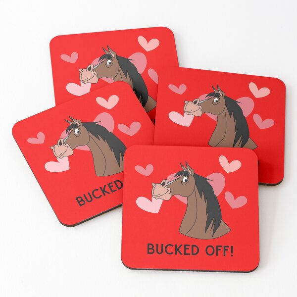 Item preview, Bucked off red designed and sold by Iojofruits.