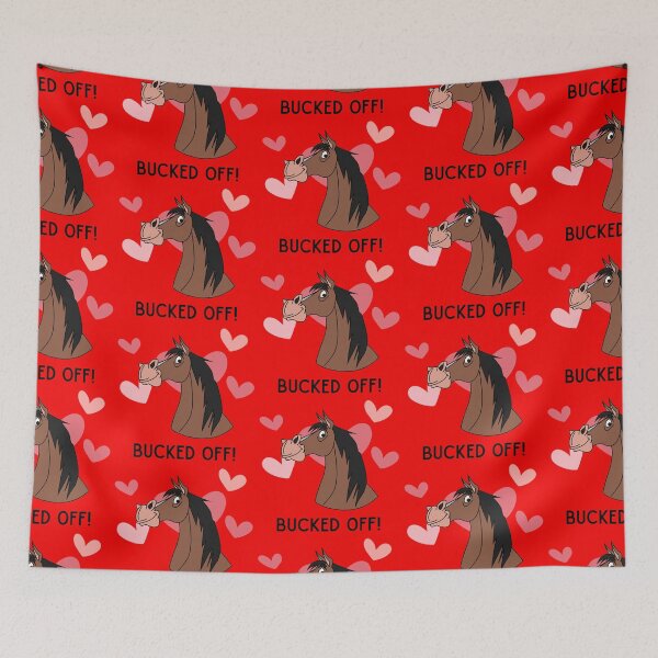Item preview, Bucked off red designed and sold by Iojofruits.
