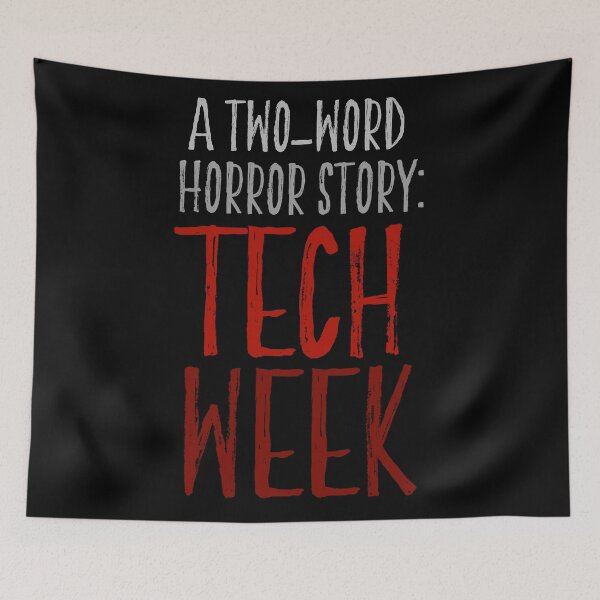Item preview, Two Word Horror Story: Tech Week designed and sold by Theatre Thoughts.