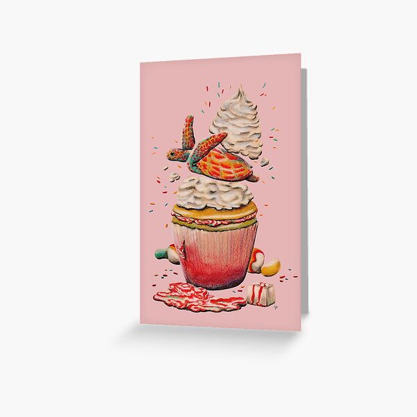 Fantasy cupcake Greeting Card