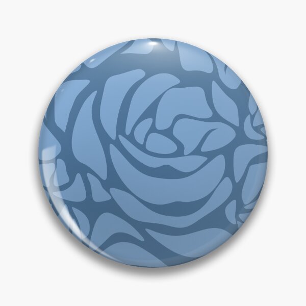 Aperçu de l'œuvre Motif floral bleu créée et vendue par Naddya.